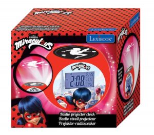 Miraculous Ladybug Radio Projector Clock